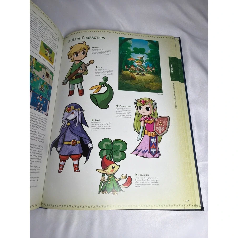 HARDCOVER Dark Horse The Legend of Zelda Encyclopedia Unisex OS Blue Excellent